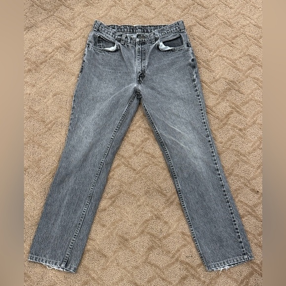 Vintage Levi’s 631 Orange Tab Jeans 32x28 - Picture 5 of 11